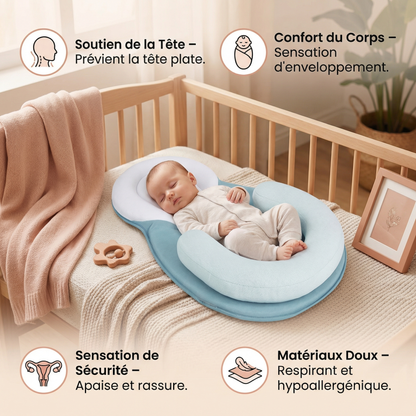 Transat bébé – coussin de soutien sûr et confortable