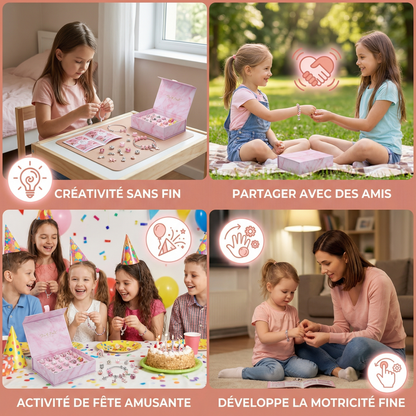 Coffret de fabrication de bijoux à faire soi-même