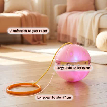 Balle Rebonds LED pour Cheville – Jouet Sautillant Interactif pour Enfants