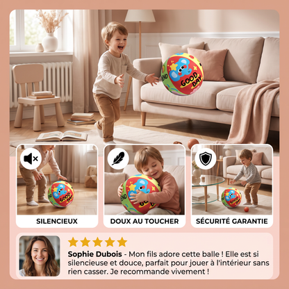 Balle de jeu d’intérieur douce et silencieuse pour enfants