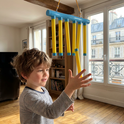 Jeu de réflexes avec bâtonnets tombants – Jouet de coordination œil-main